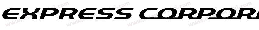 EXPRESS Corporate Display092309 Bol字体转换